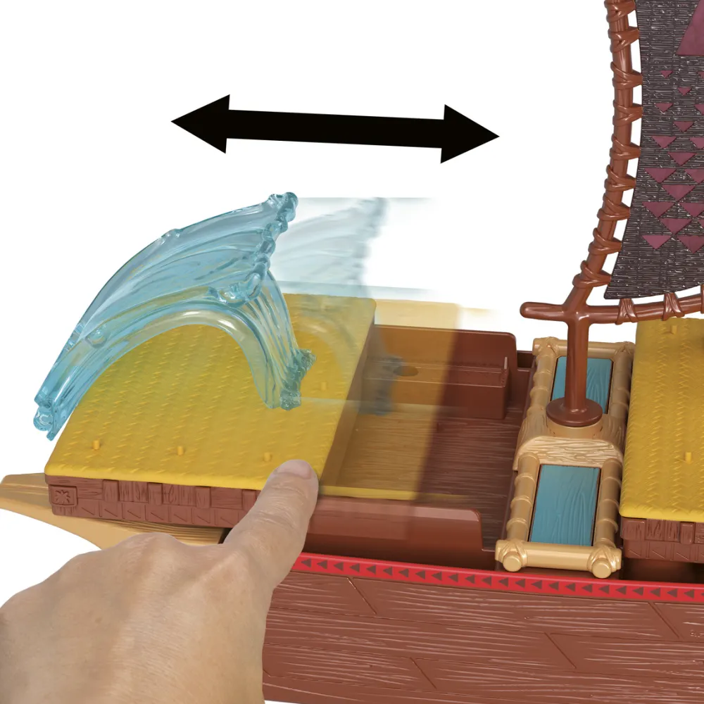 Mattel La pirogue de Vaiana 2^ Les Héros Et Personnages