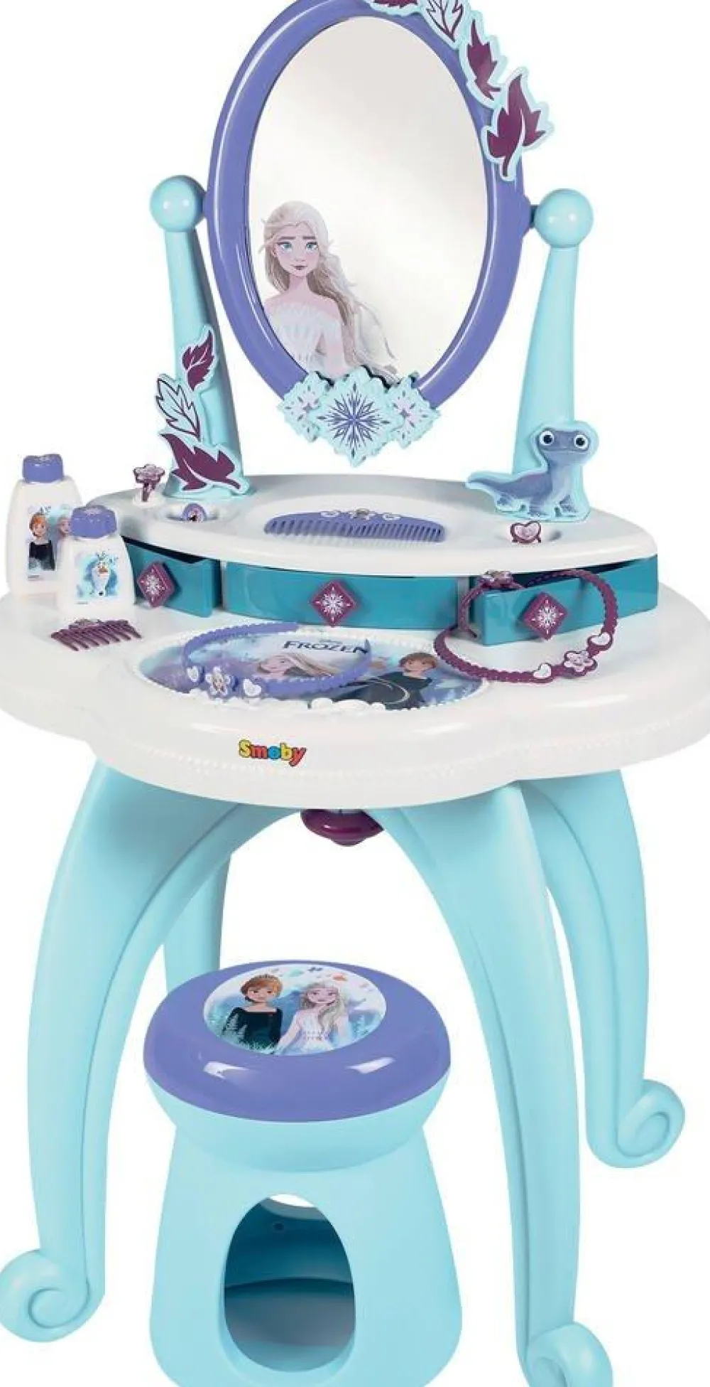 Smoby La Reine Des Neiges Coiffeuse 2 En 1^ Maquillage Et Beauté