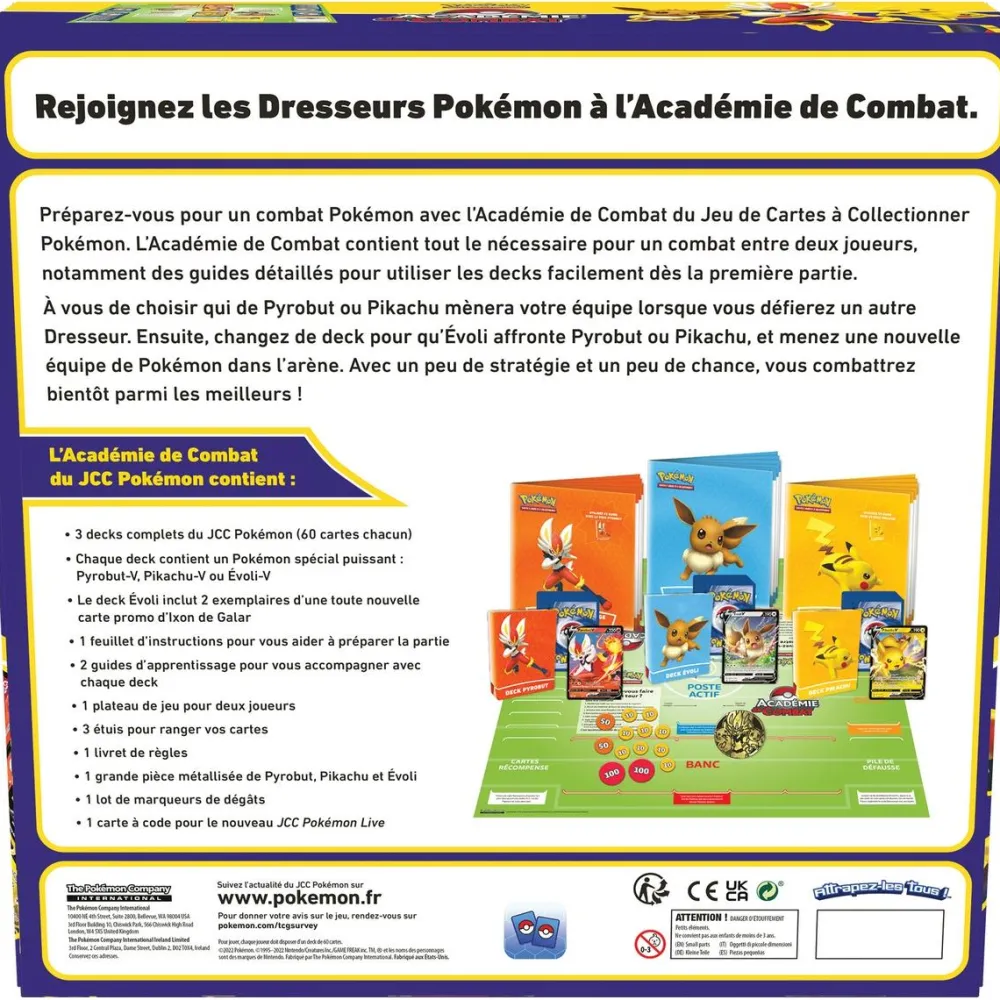 Asmodu00e9e L'académie de Combat Pokémon^ Jeux De Stratégie Et De Réflexion