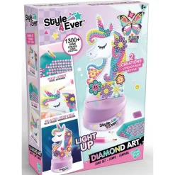 Varta Lampe Diamant art Licorne - Style 4 Ever^ Autres Activités Créatives