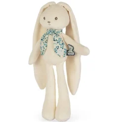 Kaloo Lapinoo - peluche pantin lapin 25 cm crème^ Doudous
