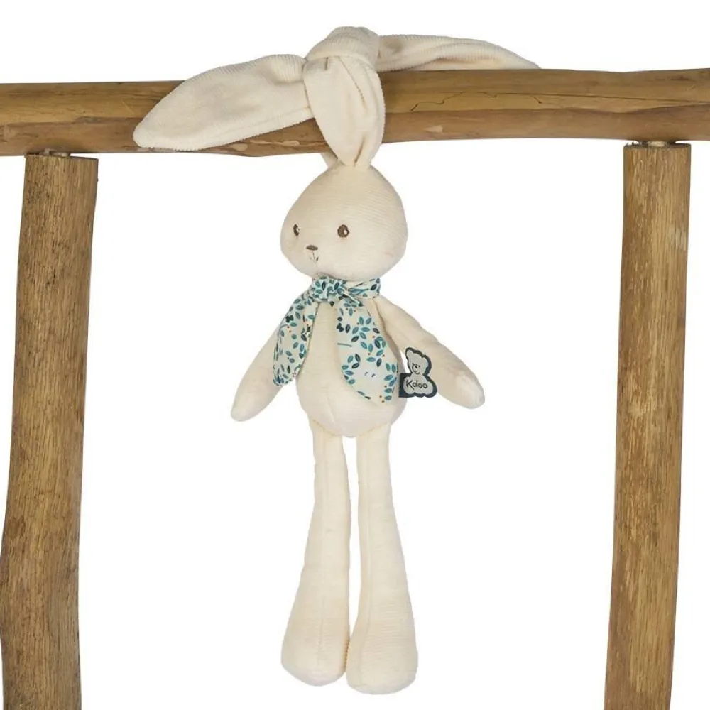 Kaloo Lapinoo - peluche pantin lapin 25 cm crème^ Doudous