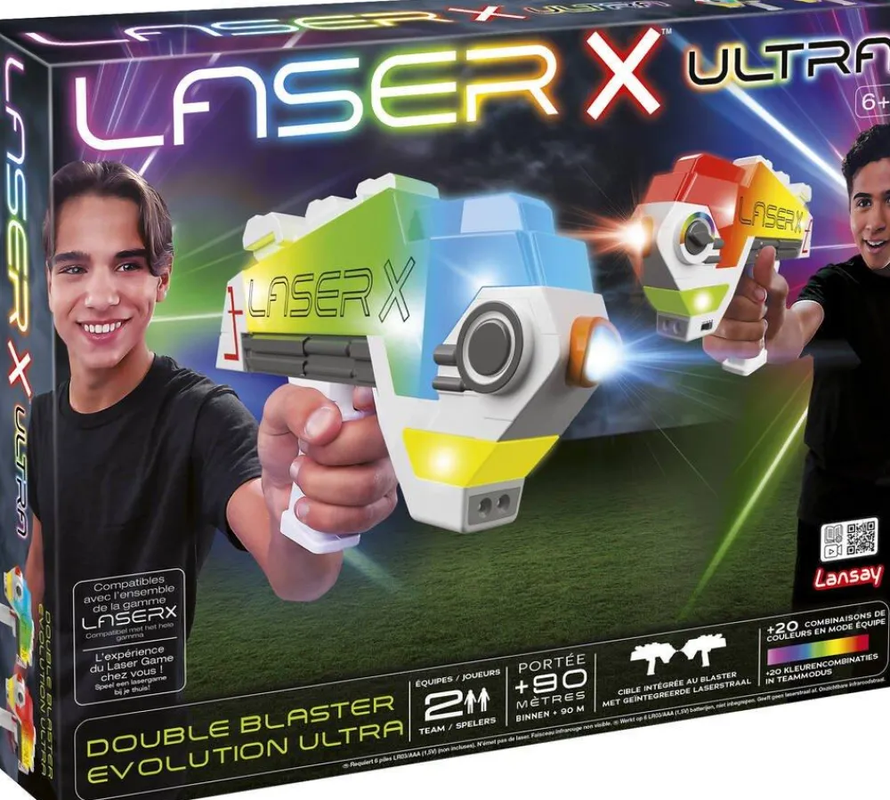 Varta Laser X Double Blaster Evolution Ultra^ Jeux De Tir Et Pistolets