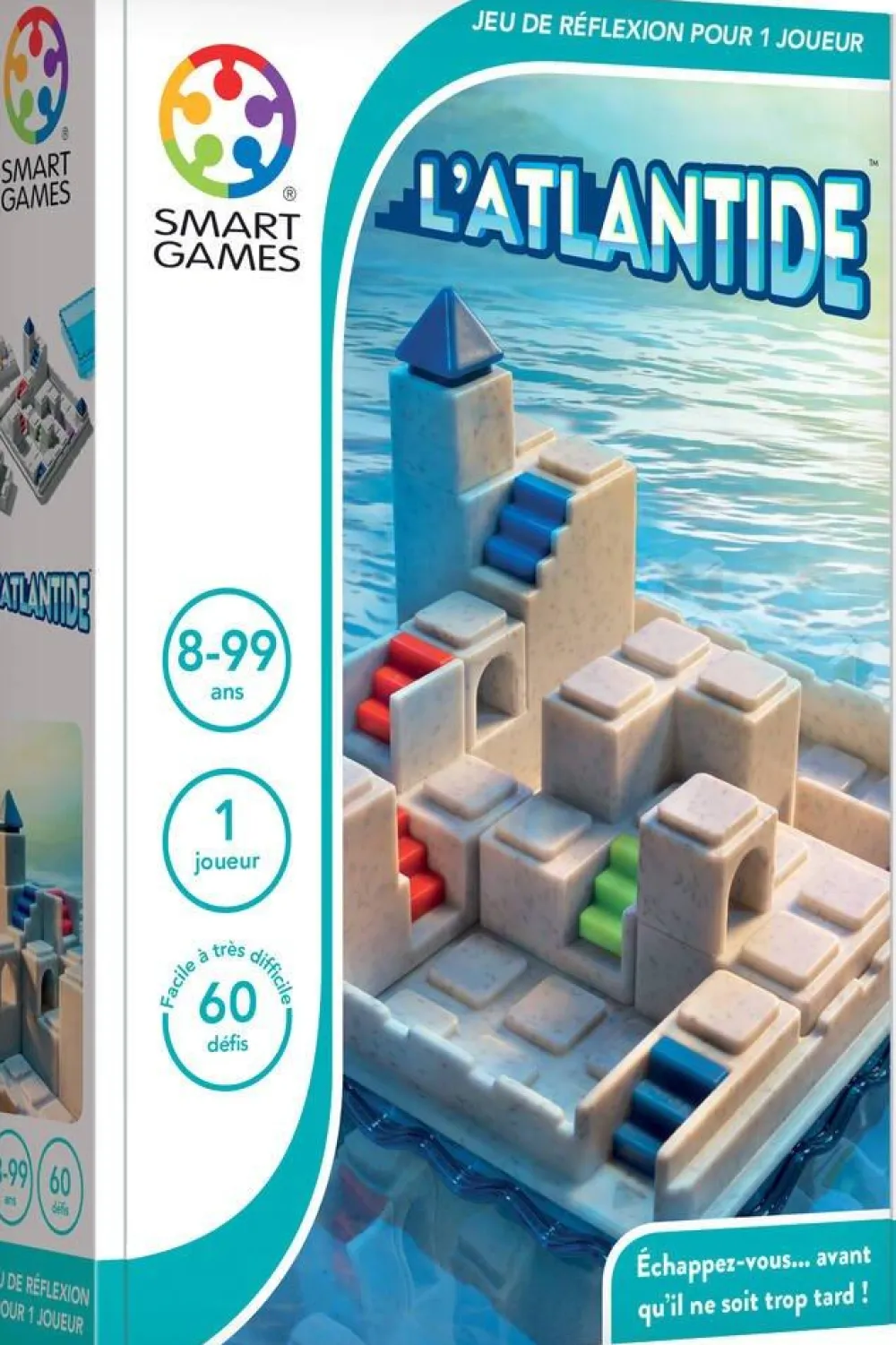 Smart Games L'atlantide - jeu de reflexion^ Jeux De Stratégie Et De Réflexion