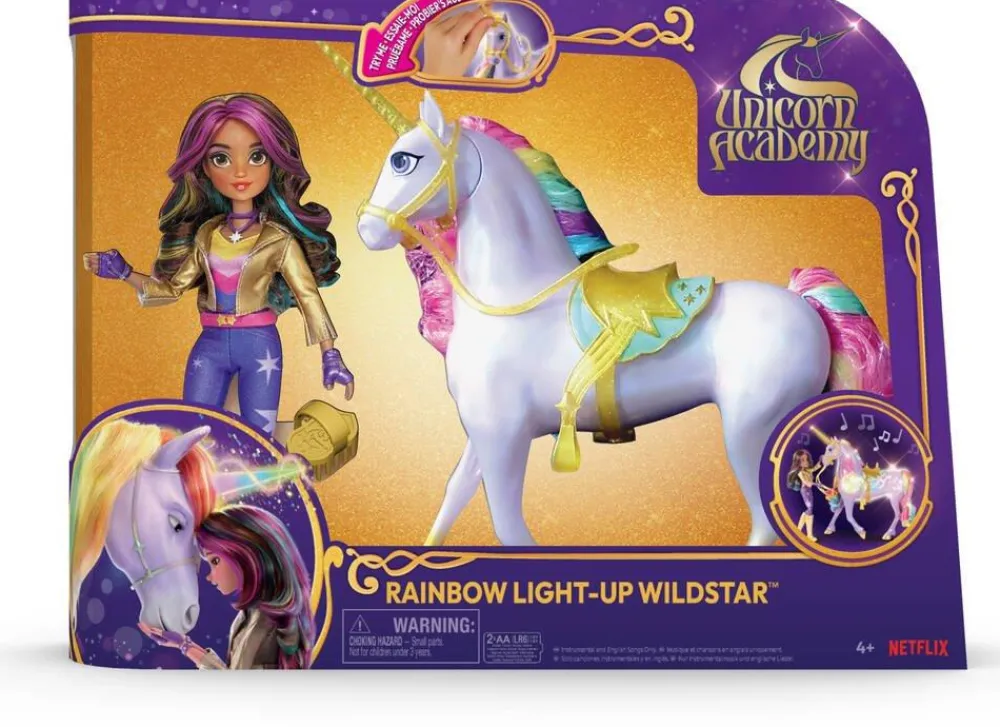 Varta L'école des Licornes - Licorne à fonction Wildstar et Poupée Sophia^ Poupées Mannequins