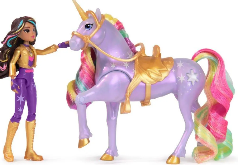 Spin Master L'école des Licornes - Sophia et Wildstar Magic Light^ Poupées Mannequins