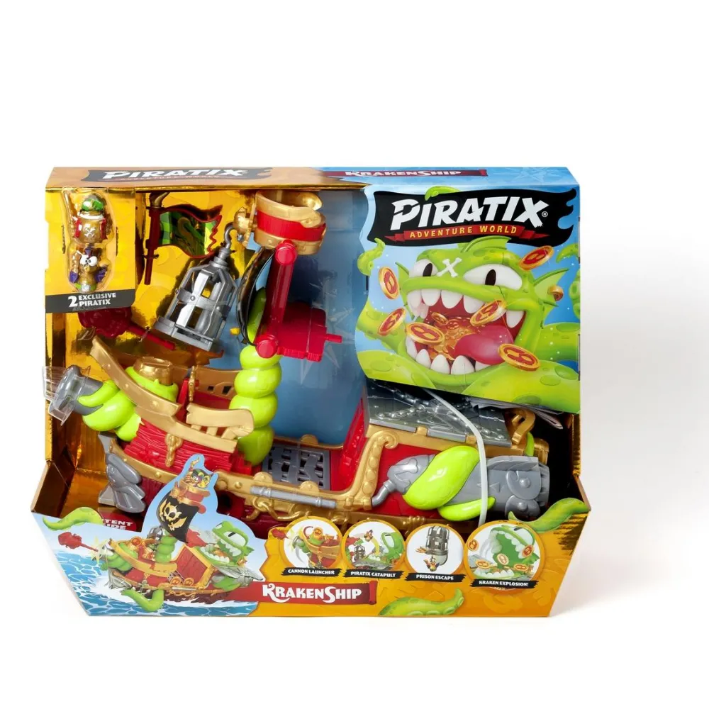 Magic Box Le bateau Kraken Piratix^ Les Pirates, Chevaliers, Cowboys Et Indiens