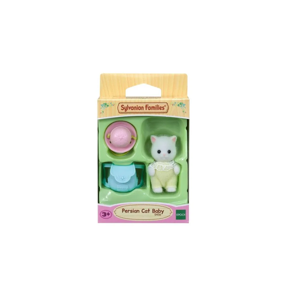 Sylvanian Families Le bébé chat persan - 5456^ Mini-Univers|Les Héros Et Personnages