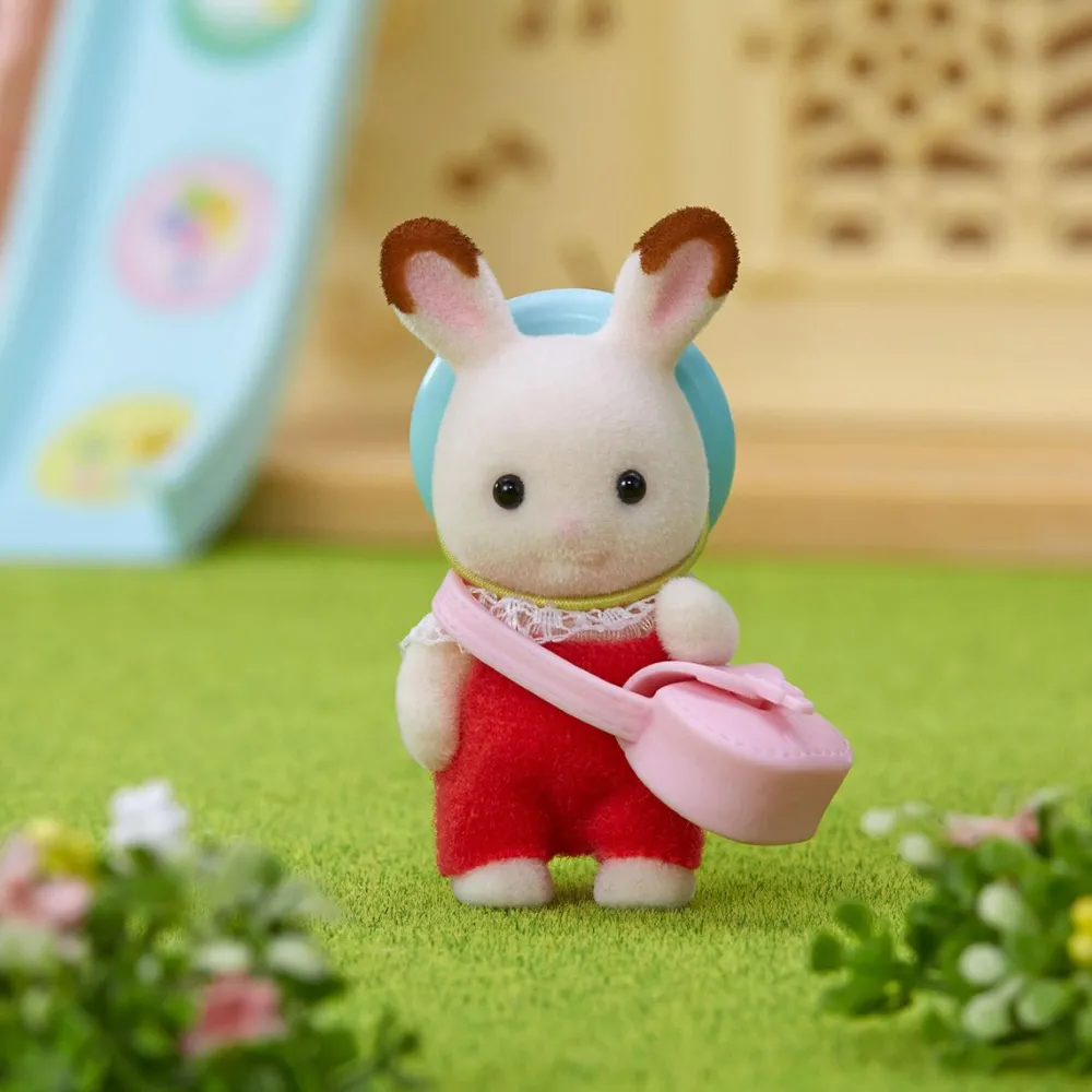 Sylvanian Families Le bébé lapin chocolat -^ Mini-Univers|Les Héros Et Personnages