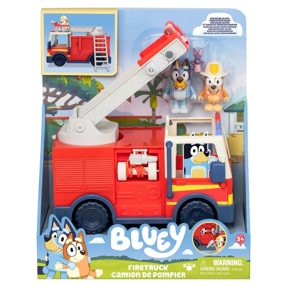 Moose Le camion de pompier de Bluey^ Camions Et Bus