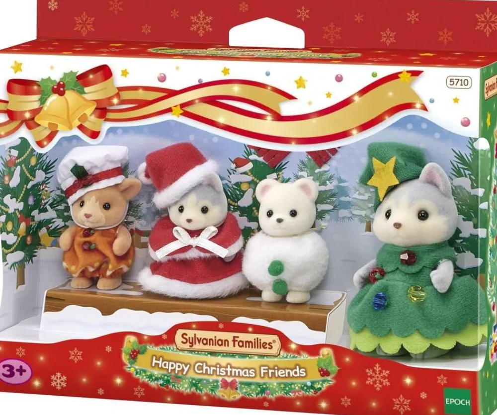 Sylvanian Families Le coffret de Noël - Sylvanian family 5710^ Mini-Univers