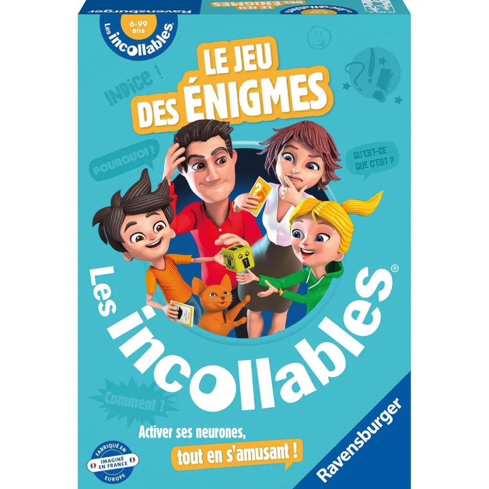 Ravensburger Le jeu des énigmes des incollables^ Quiz Et Devinettes