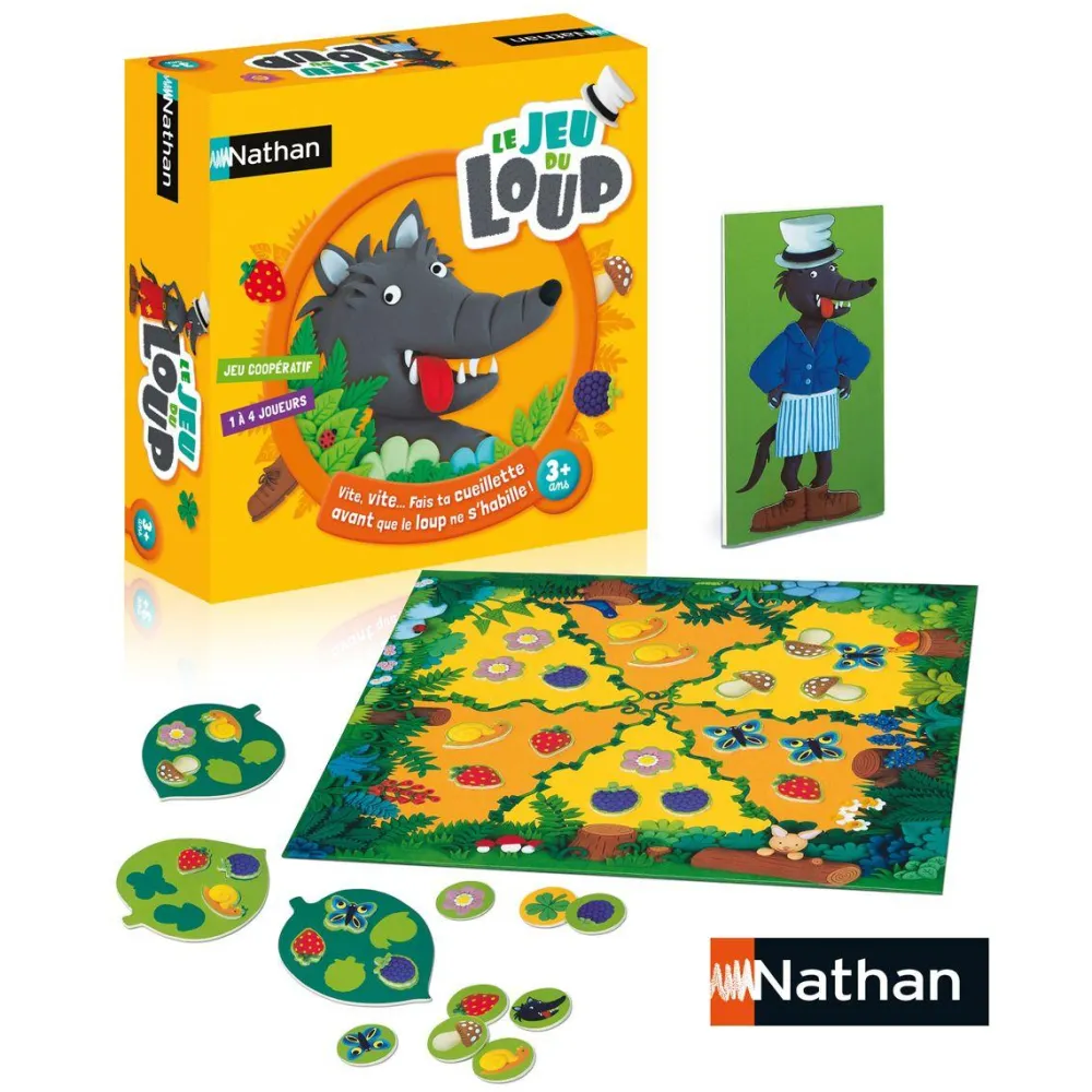 Nathan Le jeu du loup^ Jeux De Stratégie Et De Réflexion