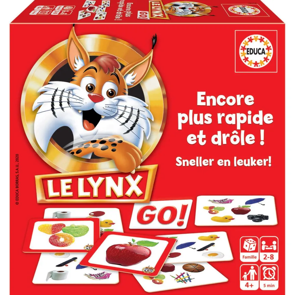 Educa Borras Le Lynx Go^ Jeux D'Apprentissage