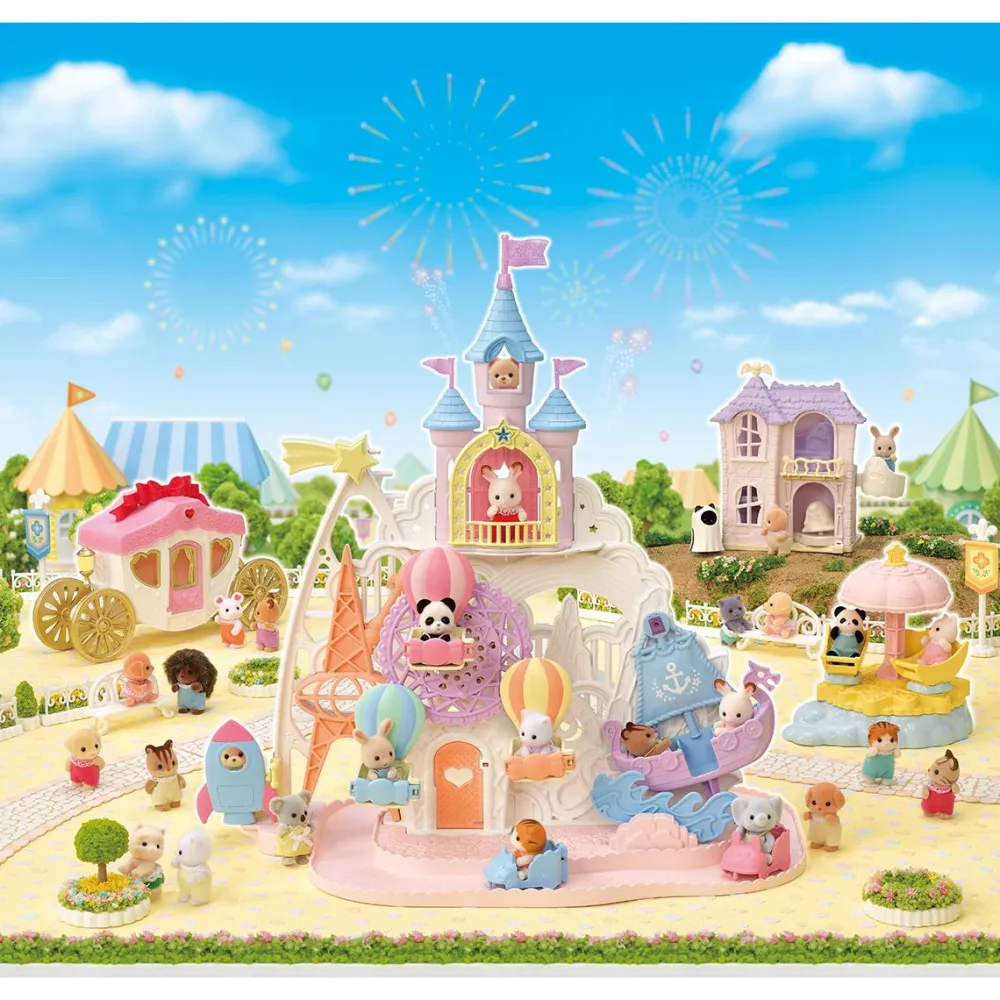 Sylvanian Families Le parc d'attraction féérique - 5537^ Mini-Univers