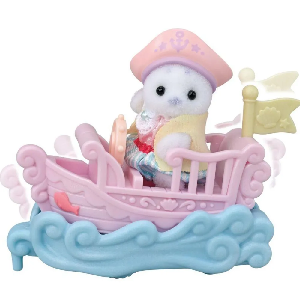 Sylvanian Families Le petit train de la mer 5820^ Mini-Univers
