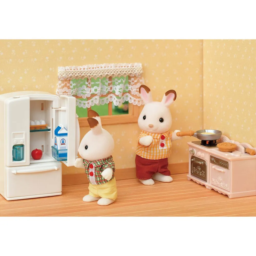 Sylvanian Families Le set d'ameublement cosy cottage et maman - 5449^ Mini-Univers