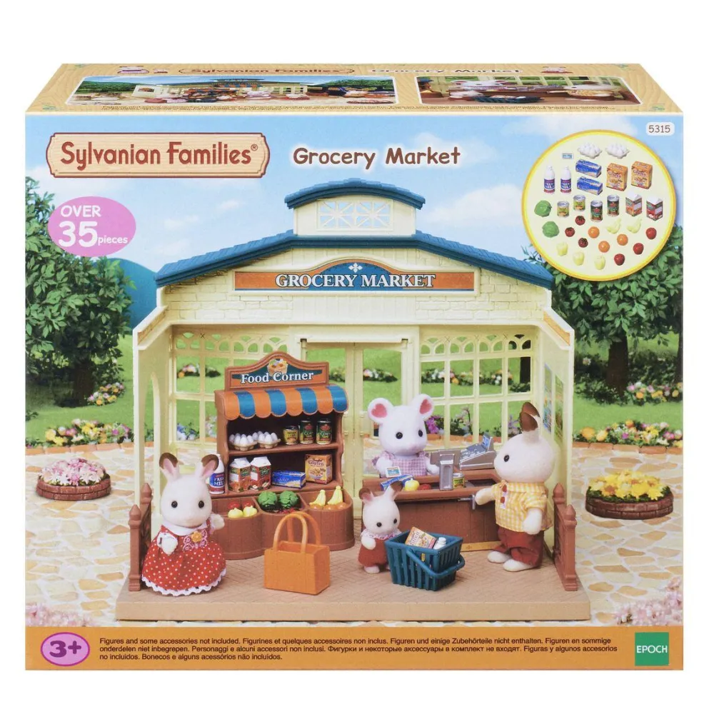 Sylvanian Families Le supermarché Sylvanian 5315^ Mini-Univers
