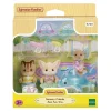 Sylvanian Families Le trio des bébés à la piscine 5749^ Mini-Univers
