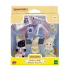 Sylvanian Families Le trio des bébés pyjama party 5750^ Mini-Univers