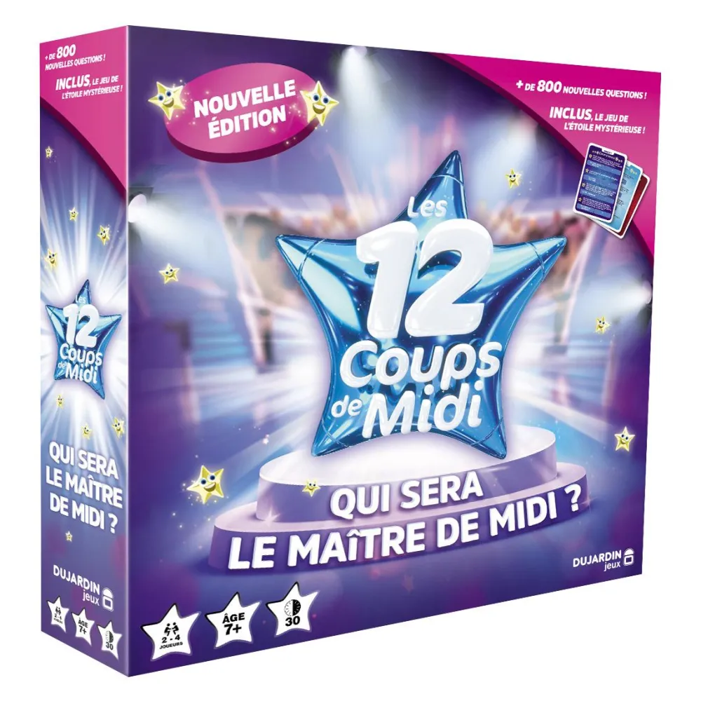 Dujardin Les 12 coups de midi^ Quiz Et Devinettes