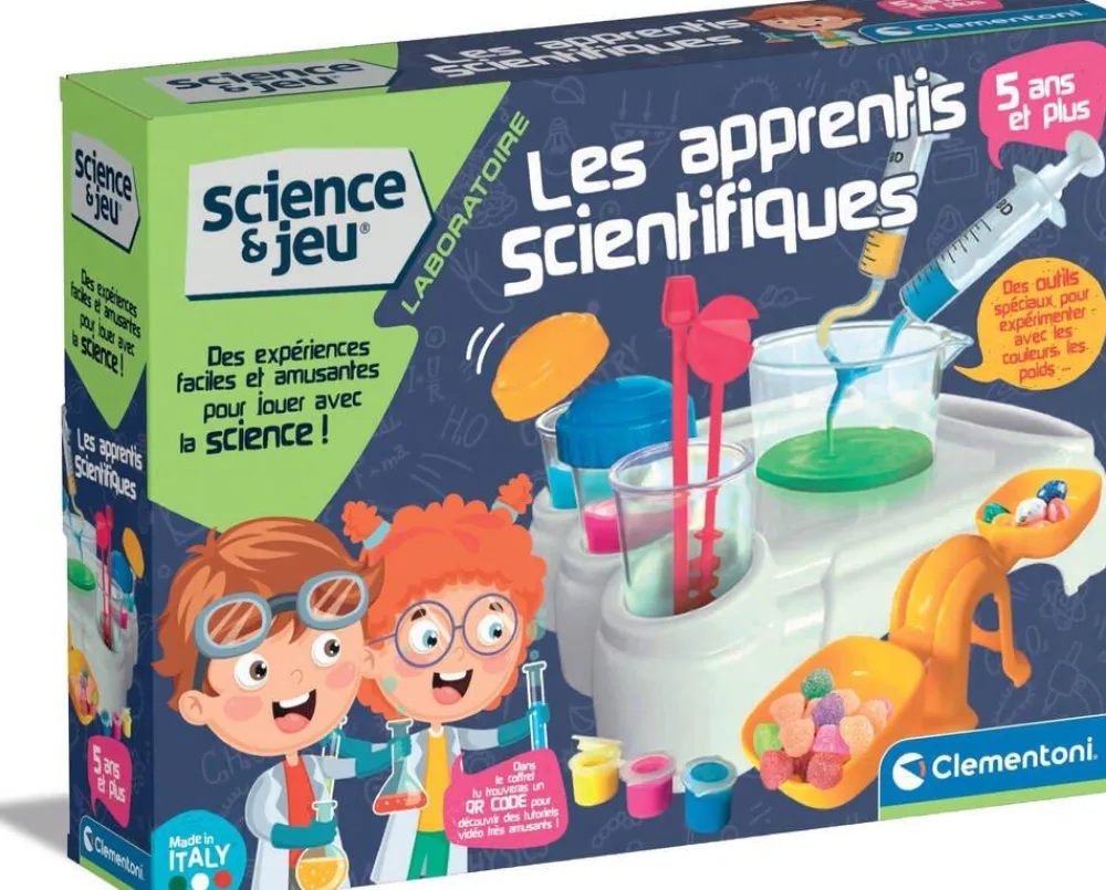 Clementoni Les Apprentis Scientifiques - Kit D'expériences^ Autres Jeux Scientifiques