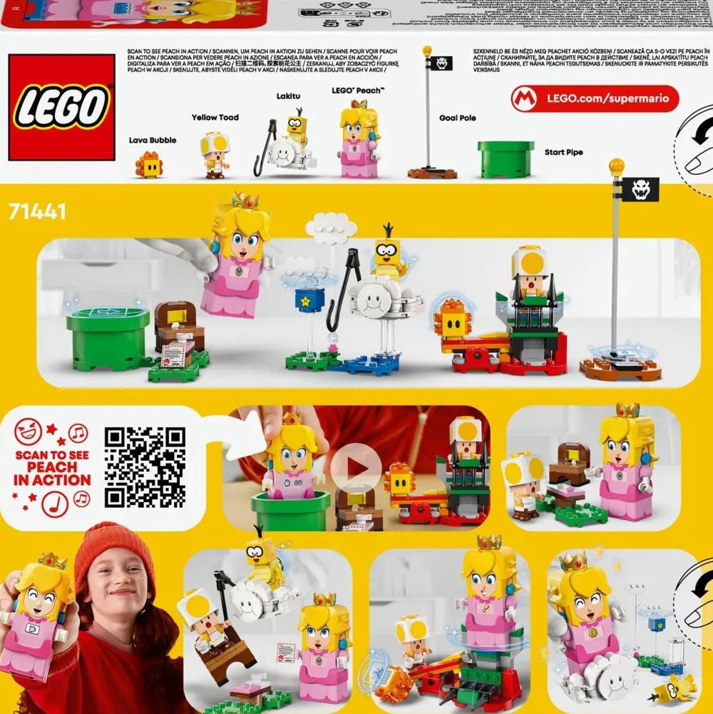 Varta Les Aventures de LEGO Peach™ interactive LEGO Super Mario™ 71441^ Super Héros, Cinéma Et Jeux Vidéo