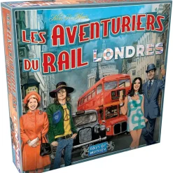 Asmodu00e9e Les Aventuriers du Rail - Londres^ Jeux D'Ambiance|Jeux De Stratégie Et De Réflexion