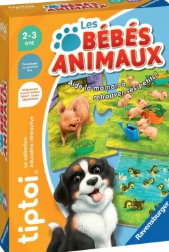 Ravensburger Les bébés animaux - Tip Toi^ Apprentissage Des Animaux Et De La Nature