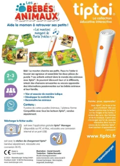 Ravensburger Les bébés animaux - Tip Toi^ Apprentissage Des Animaux Et De La Nature