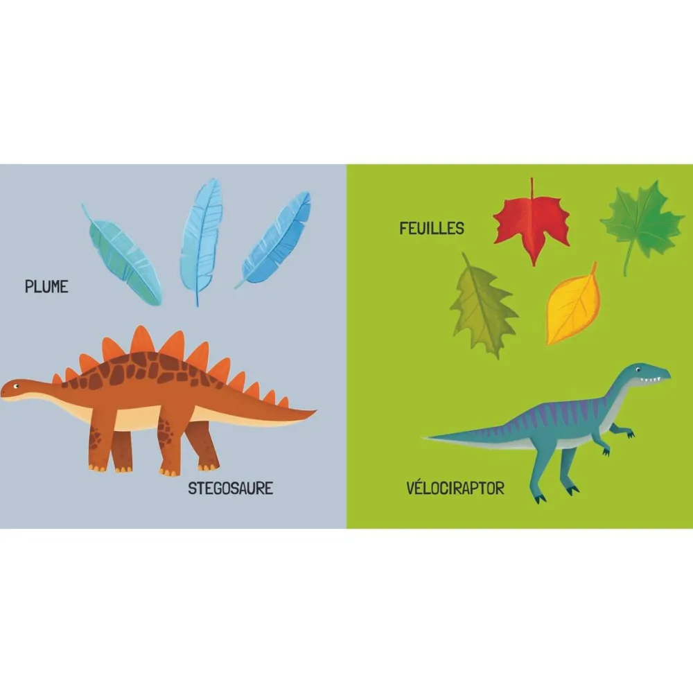 Sassi Les dinosaures - Livre + Puzzle 40 pièces^Enfant Puzzles Bébés Et Enfants