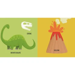 Sassi Les dinosaures - Livre + Puzzle 40 pièces^Enfant Puzzles Bébés Et Enfants