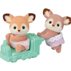 Sylvanian Families Les jumeaux biches 5800^ Mini-Univers