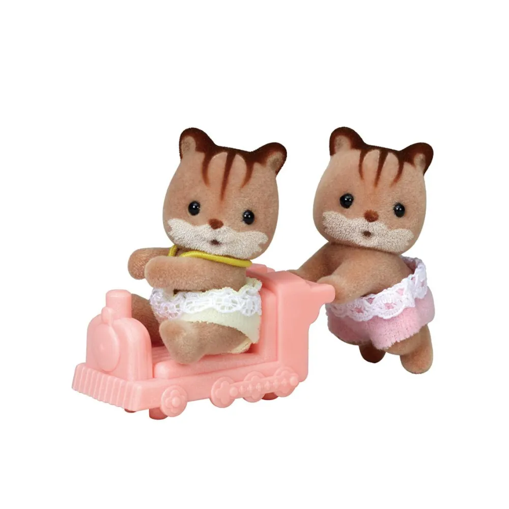 Sylvanian Families Les jumeaux écureuil roux - 5421^ Mini-Univers|Les Héros Et Personnages