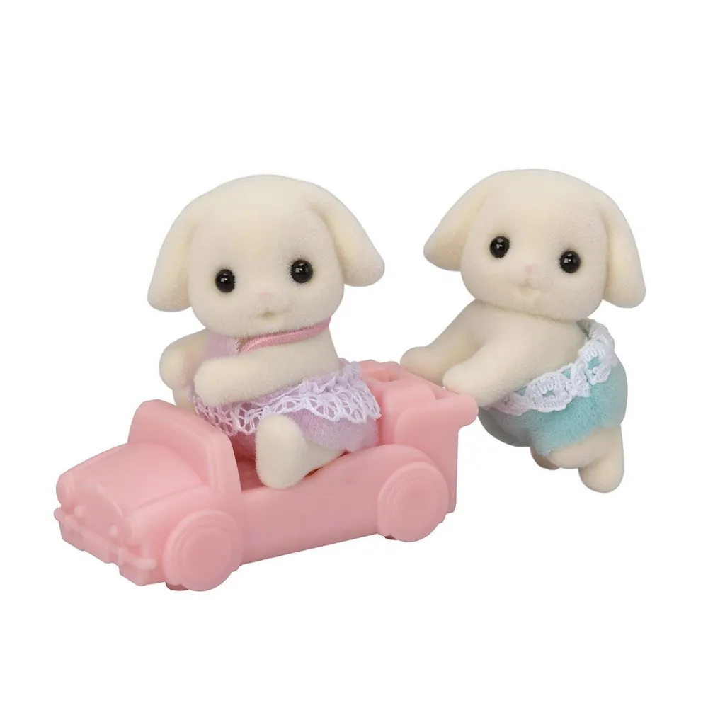 Sylvanian Families Les jumeaux Lapin Bélier 5737^ Mini-Univers