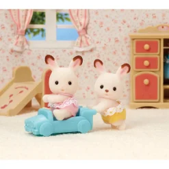 Sylvanian Families Les jumeaux lapin chocolat - 5420^ Mini-Univers|Les Héros Et Personnages