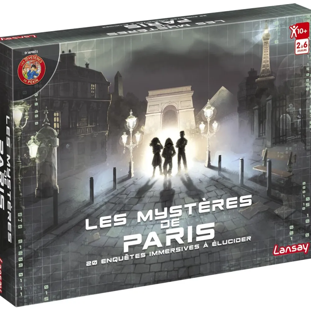 Lansay Les mystères de Paris^ Jeux De Stratégie Et De Réflexion
