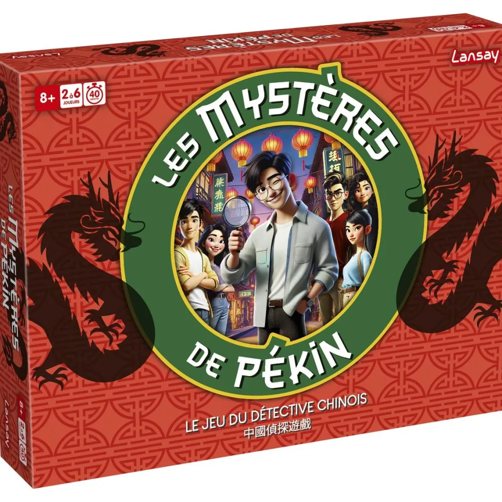Lansay Les mystères de Pékin nouvelle édition^ Jeux De Stratégie Et De Réflexion