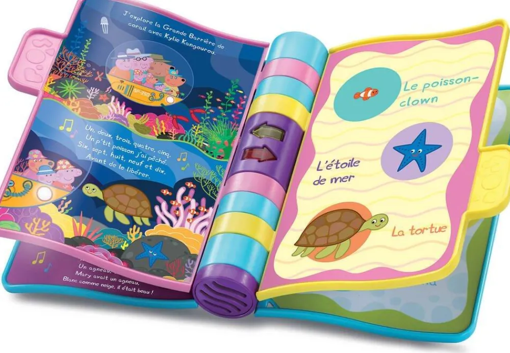 VTech Les petites comptines de Peppa Pig^ Livres D'Éveil
