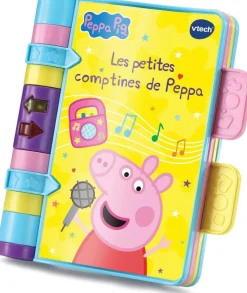 VTech Les petites comptines de Peppa Pig^ Livres D'Éveil