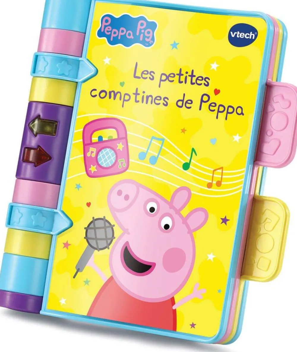 VTech Les petites comptines de Peppa Pig^ Livres D'Éveil