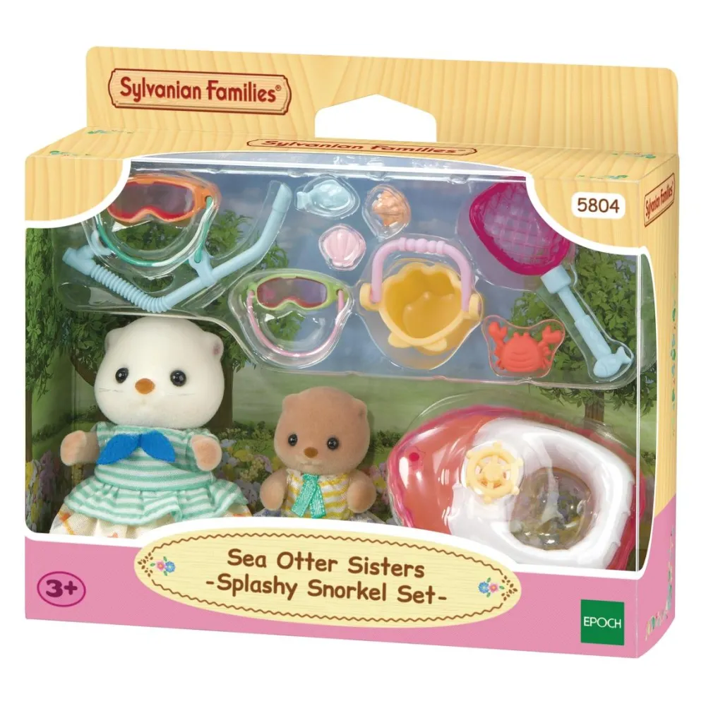 Sylvanian Families Les sœurs loutre de mer 5804^ Mini-Univers