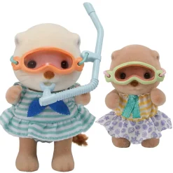 Sylvanian Families Les sœurs loutre de mer 5804^ Mini-Univers