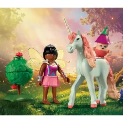 Playmobil Licorne Ciel rose avec fée Magic Unicorn 71841^ Les Princesses Et Fées