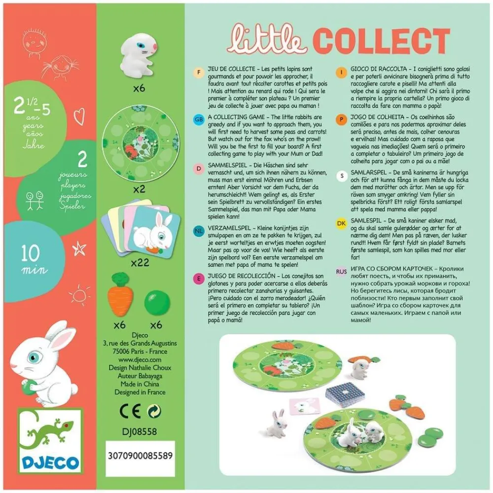 Djeco Little Collect De^ Jeux D'Apprentissage