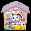 Moose Little live pets chien surprise niche rose^ Mini-Univers