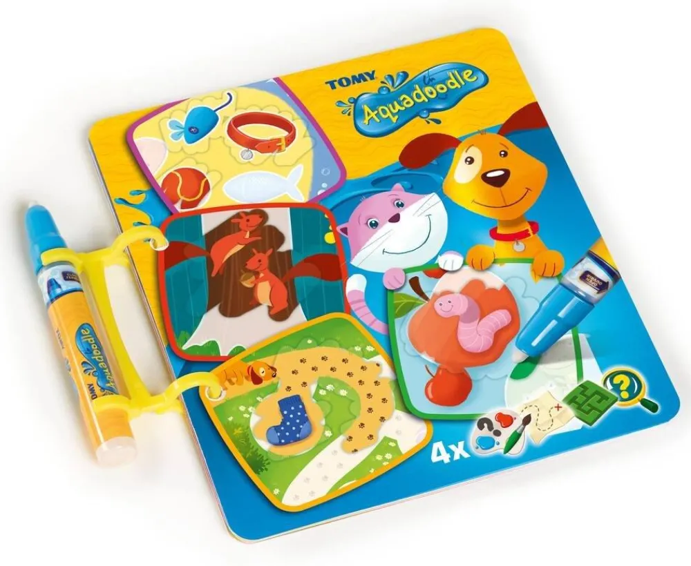 Livre D'activités Aquadoodle - Coloriage & Jeux Avec Tilly Le Chat Et Mont^ Dessin