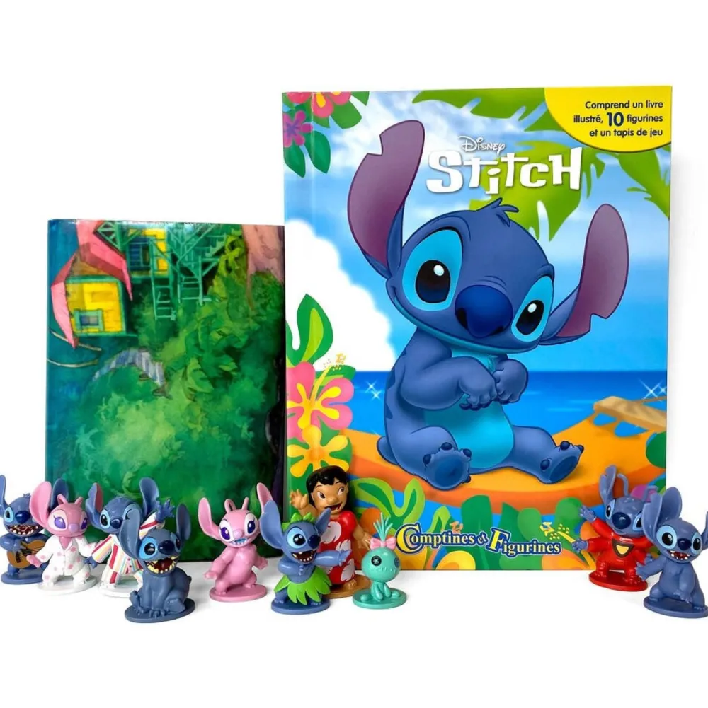 Varta Livre Disney Stitch comptines et figurines^ Livres Éducatifs