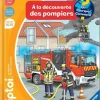 Ravensburger Livre Tip Toi - A la découverte des pompiers^ Stylos Interactifs