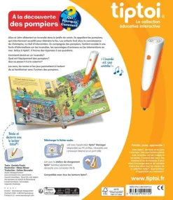 Ravensburger Livre Tip Toi - A la découverte des pompiers^ Stylos Interactifs